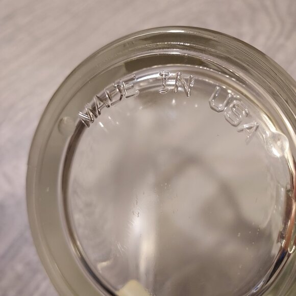 Vintage Heritage  Pewter Coffee Tea Hot Cocoa Grapes with Vine Clear Glass  1996 - Picture 2 of 8